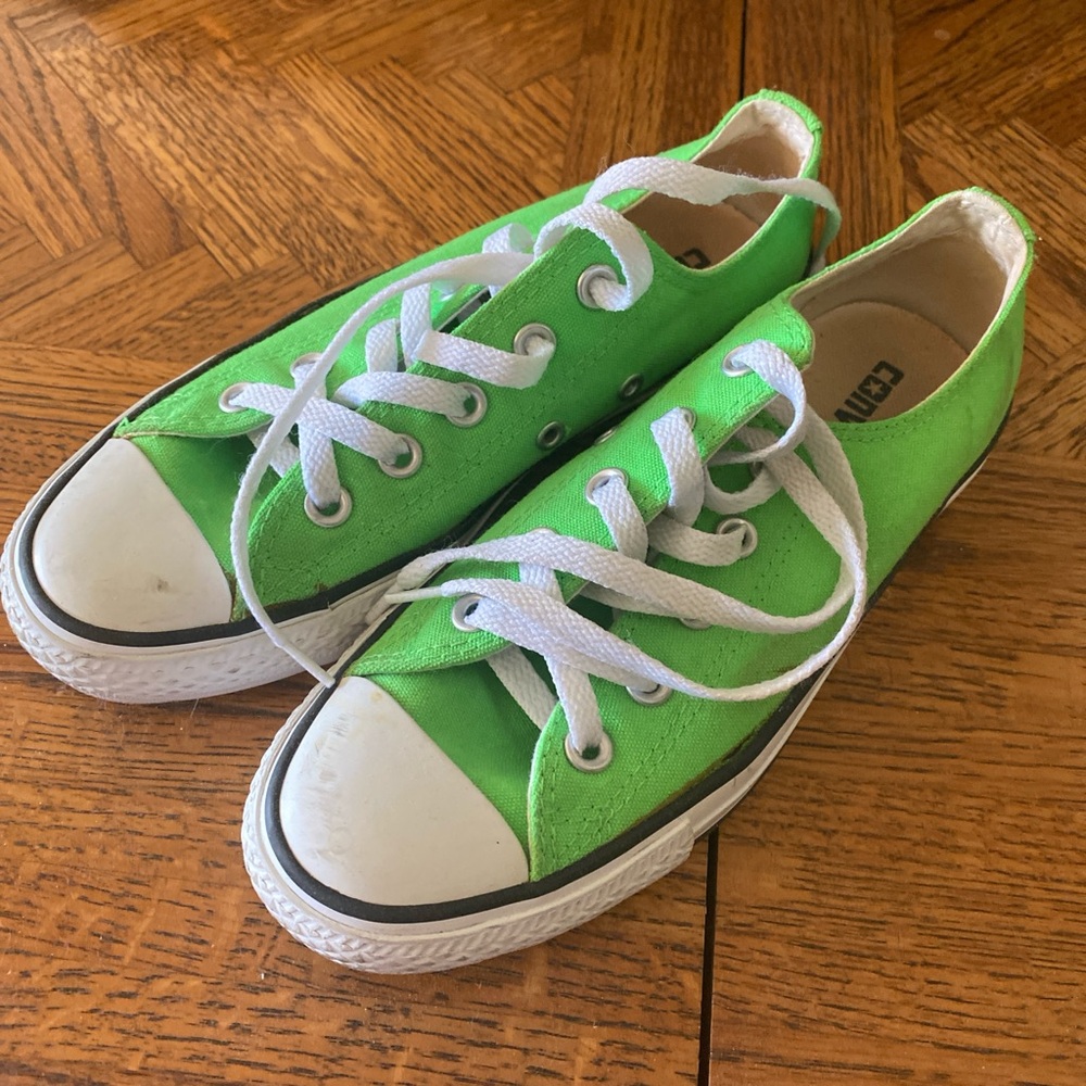 Converse neon Green Sneakers
